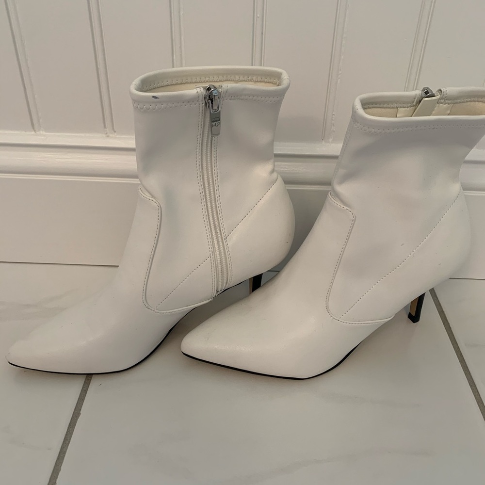 marc fisher white booties